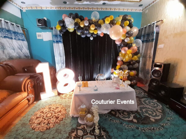 Surprise Birthday Decoration - Couturier Events