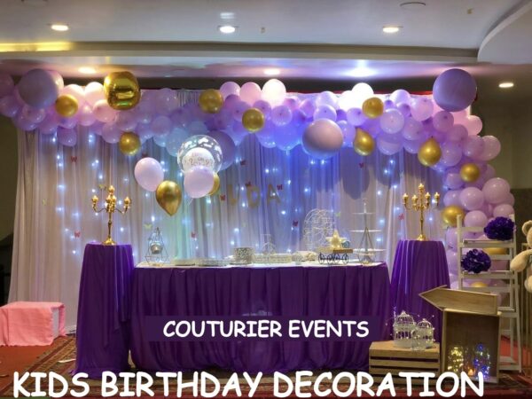 prince theme birthday decoration - Couturier Events