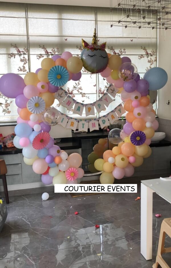 unicorn theme,Balloon Decoration - Couturier Events