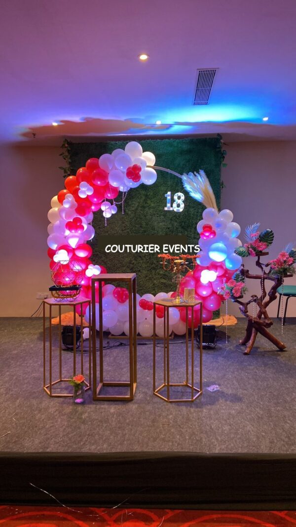 Simple Balloon Decoration - Couturier Events