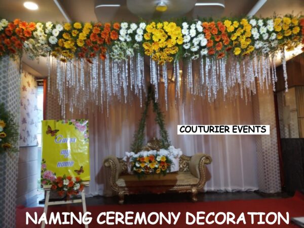 Naming Ceremony Decoration - Couturier Events