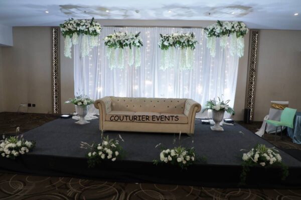 Flower Decoration for Engagement - Couturier Events