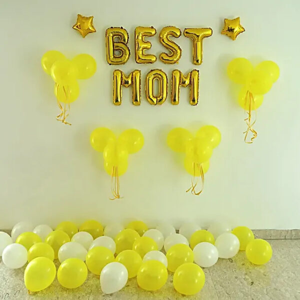 Best Mom Balloon Decoration - Couturier Events