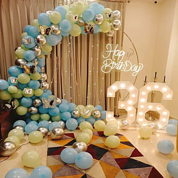 Balloon Decoration,Happy Birthday - Couturier Events