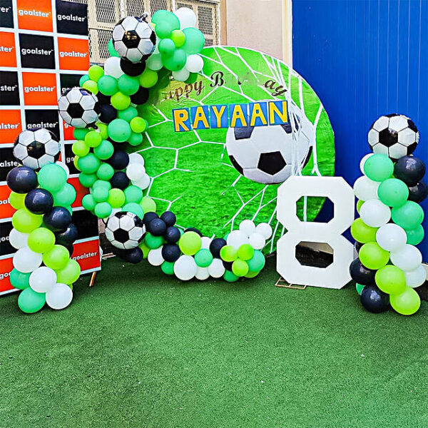 Football Theme Birthday Decoration - Couturier Events