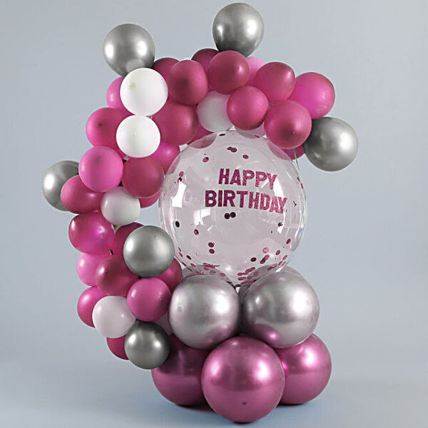 Balloon Bouquet,Happy Birthday - Couturier Events