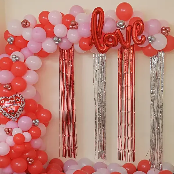 Valentines Day,Balloon Decoration - Couturier Events
