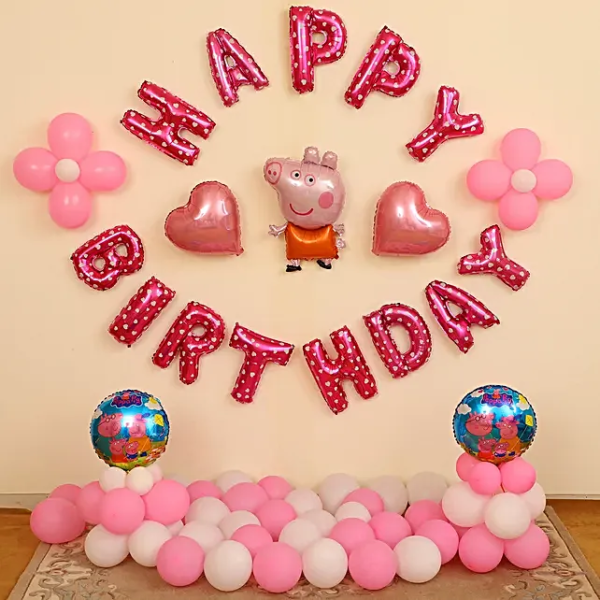 Peppa Pig,Simple Birthday - Couturier Events