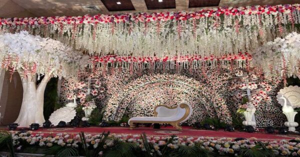 Wedding Stage,Flower Decoration - Couturier Events