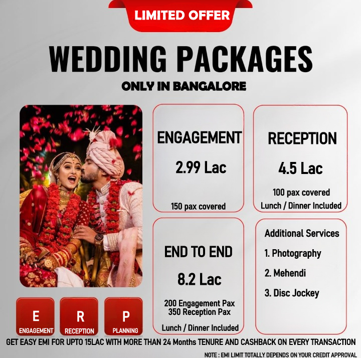 Wedding Packages in Bangalore
