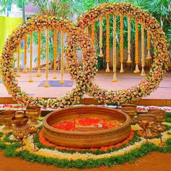 Flower Decoration For Haldi Ceremony In Bangalore